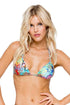 Luli Fama Cayo Hueso So Close Crystal Seamless Triangle Top
